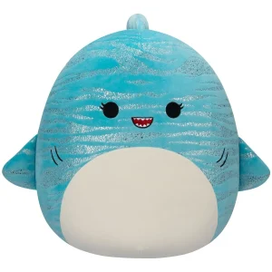 Squishmallows - 12in Lamar the Blue Whale Shark