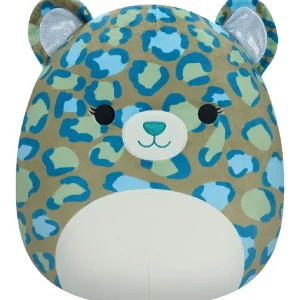 Squishmallows -12in Enos the Dark Green Leopard