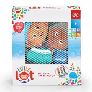 Little Lot Bathtime Dressing Up Stickies Bath Toy