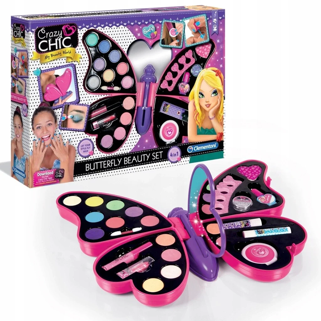Clementoni Crazy Chic Butterfly Beauty Set