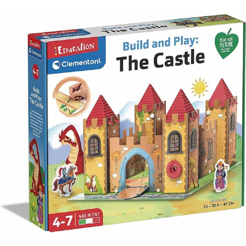 Clementoni Build & Play - The Castle