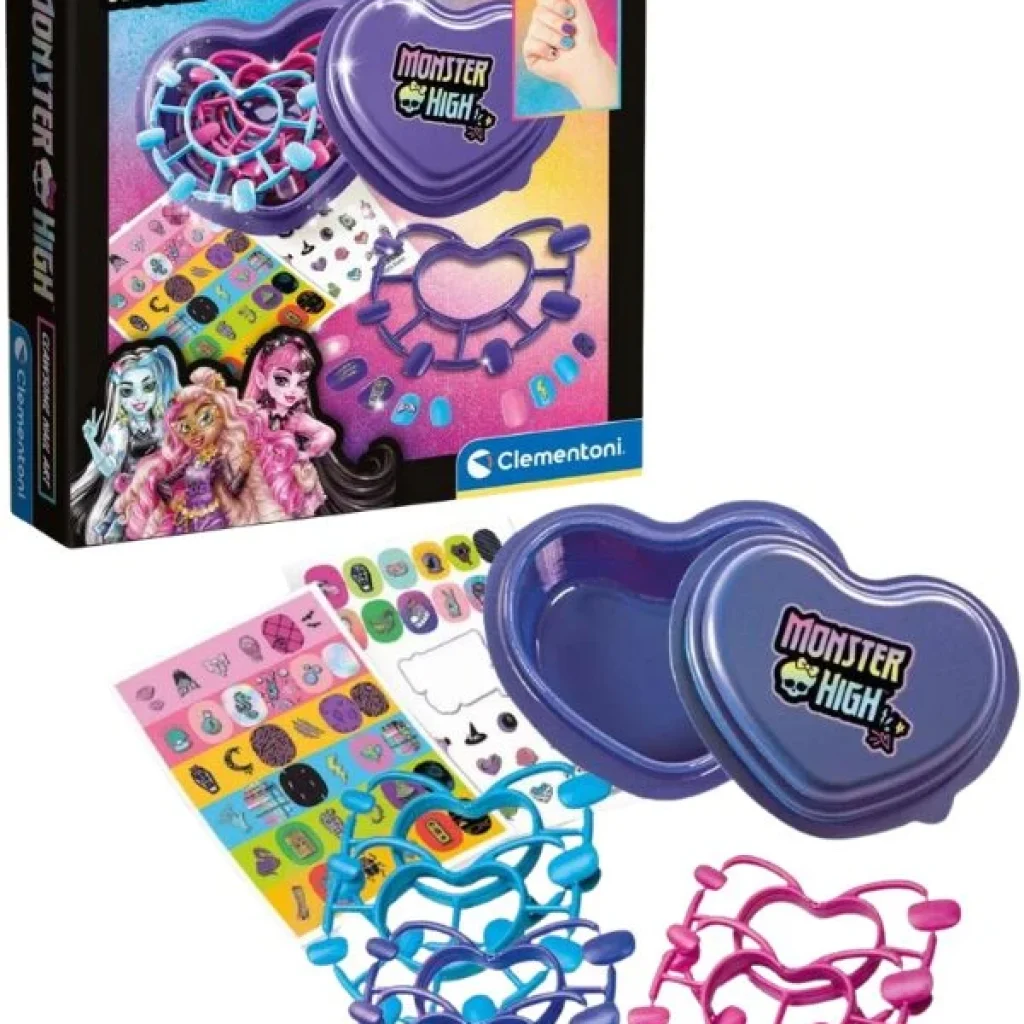 Clementoni Monster High Nail Set