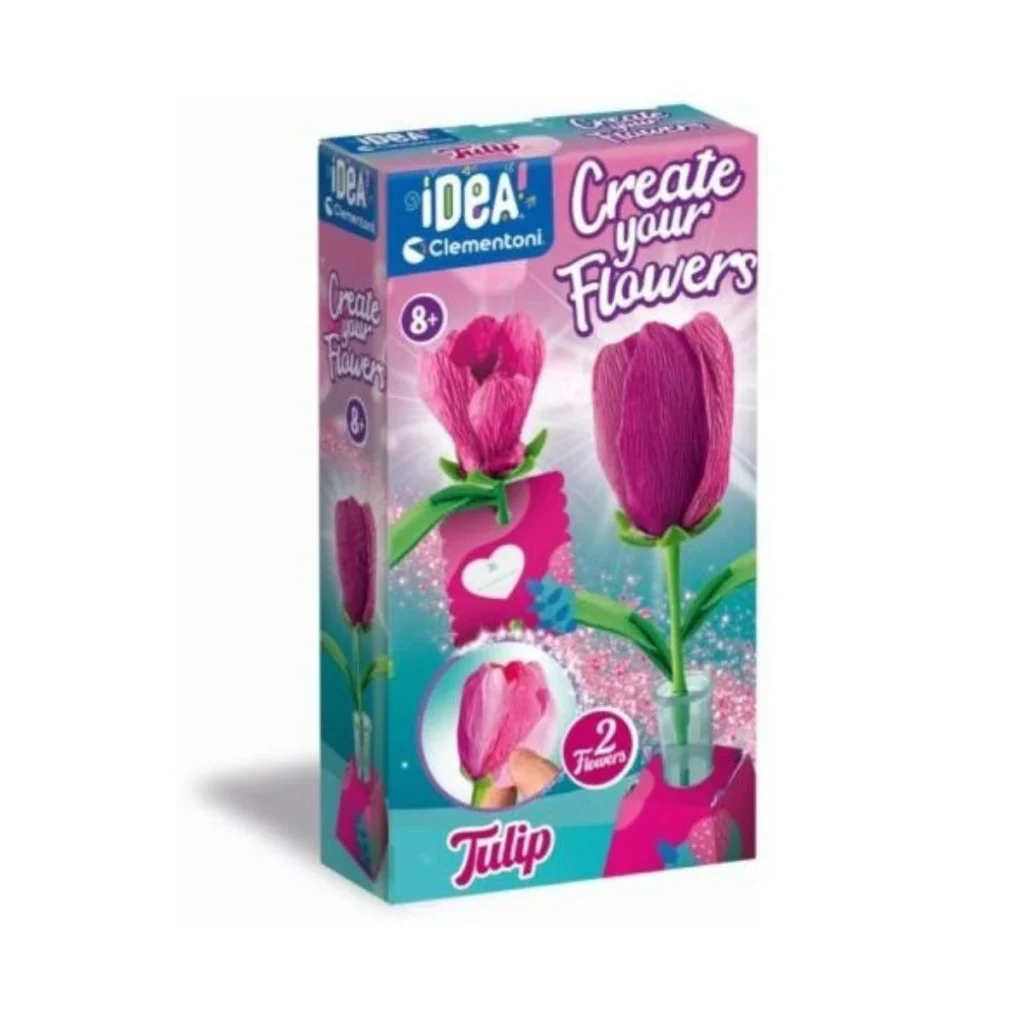 Clementoni Idea Create Your Own Flower - Tulip