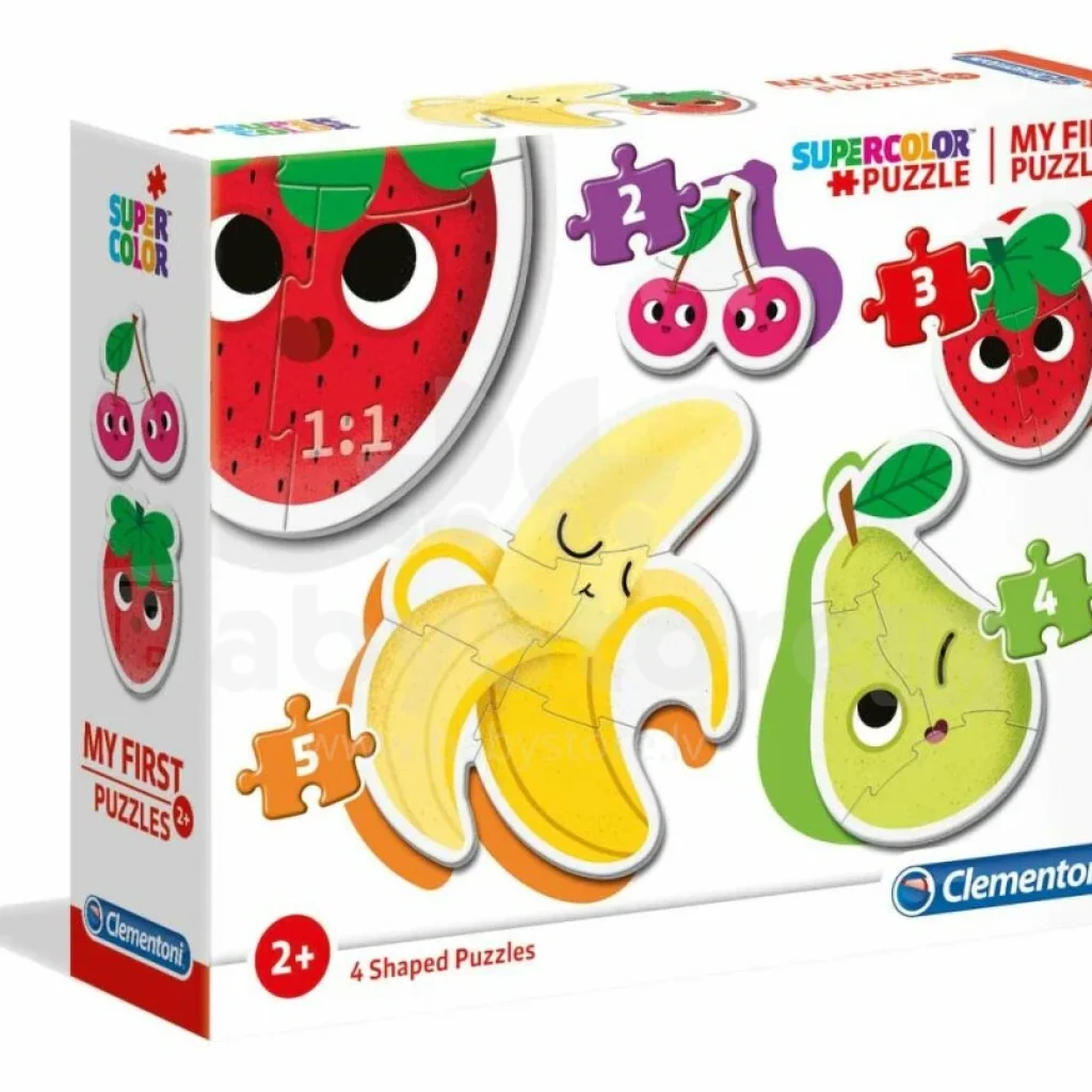 Clementoni 2-3-4-5 My First Puzzles Fruits