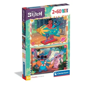 Clementoni Puzzle Stitch 2x60 Pcs