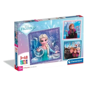 Clementoni Puzzle Frozen 2025 3x48 Pcs
