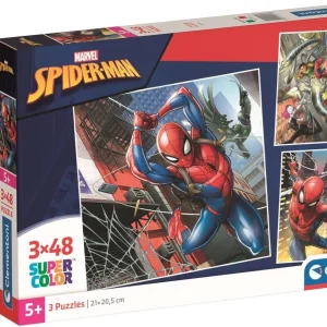 Clementoni Marvel Spiderman 3x48 Pcs