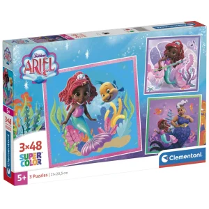 Clementoni Disney Ariel 3x48 Pcs