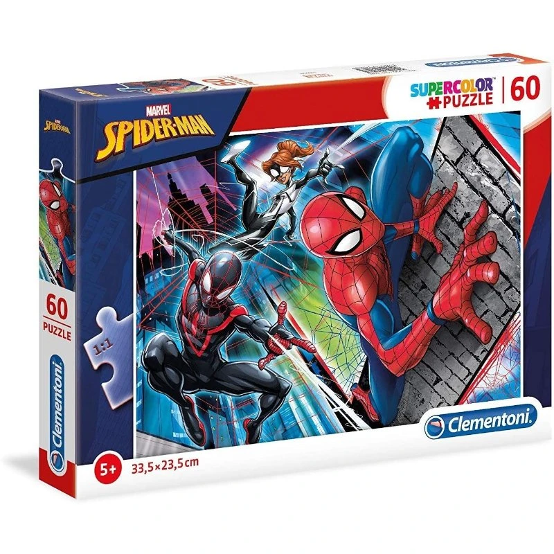 Clementoni Spider-Man - Supercolor Puzzle - 60Pcs
