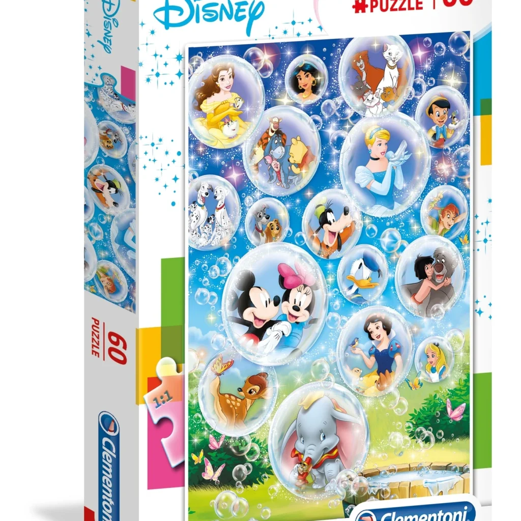 Clementoni Disney Characters Puzzle 60 Pieces