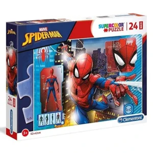 Clementoni Spider-Man - SuperColor Puzzle - 24Pcs