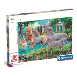 Clementoni Puzzle Super Unicorns 180 Pcs