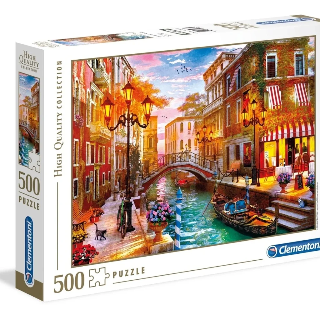 Clementoni Sunset Over Venice 500 Pcs