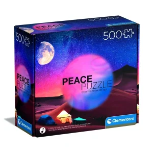 Clementoni Peace Puzzle - Starry Night 500 Pcs