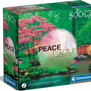 Clementoni Peace Puzzle - Raindrops 500 Pcs