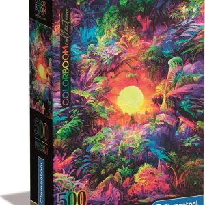 Clementoni Puzzle Psychedelic Sunrise 500 Pcs