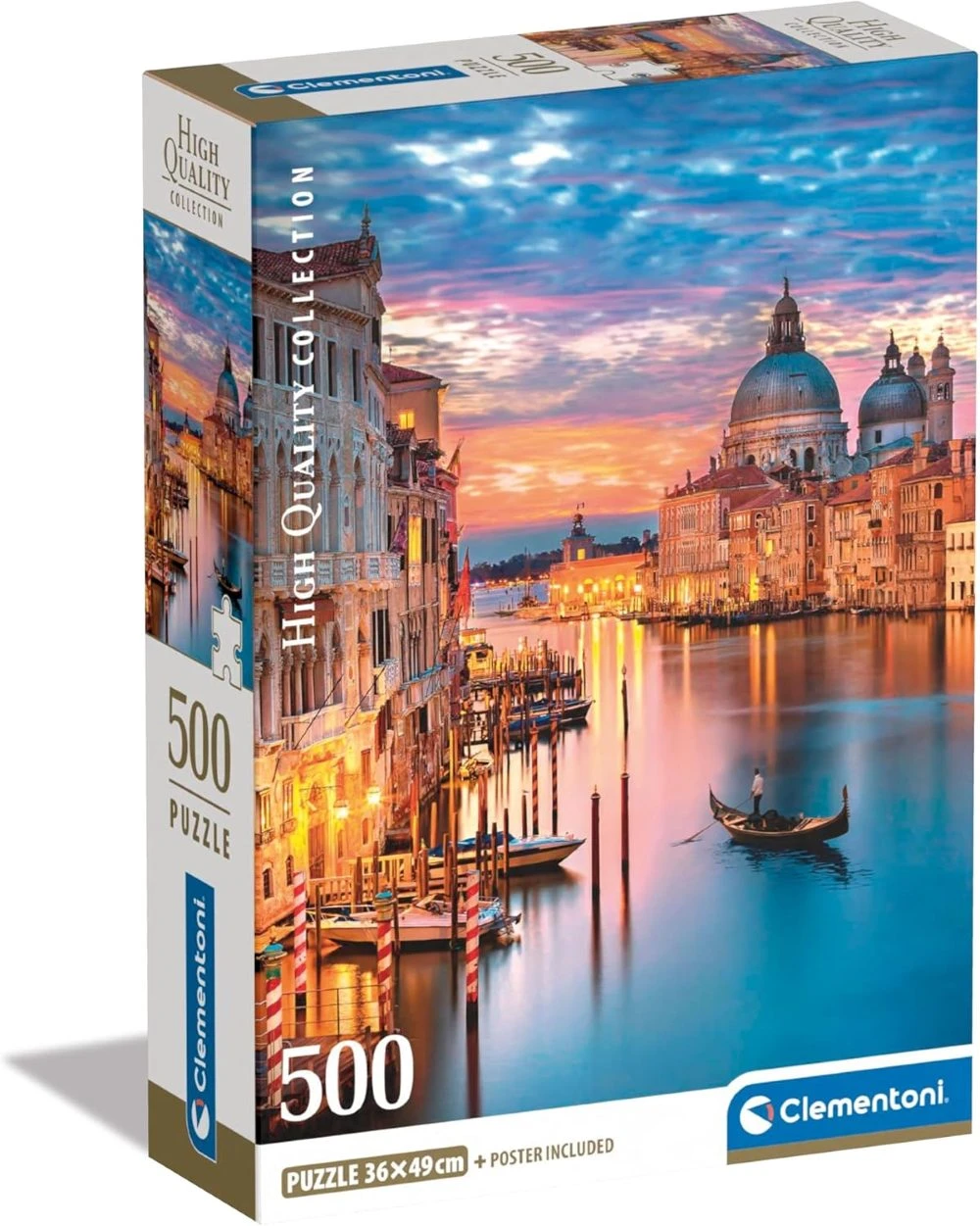 Clementoni Puzzle Lighting Venice 500 Pcs