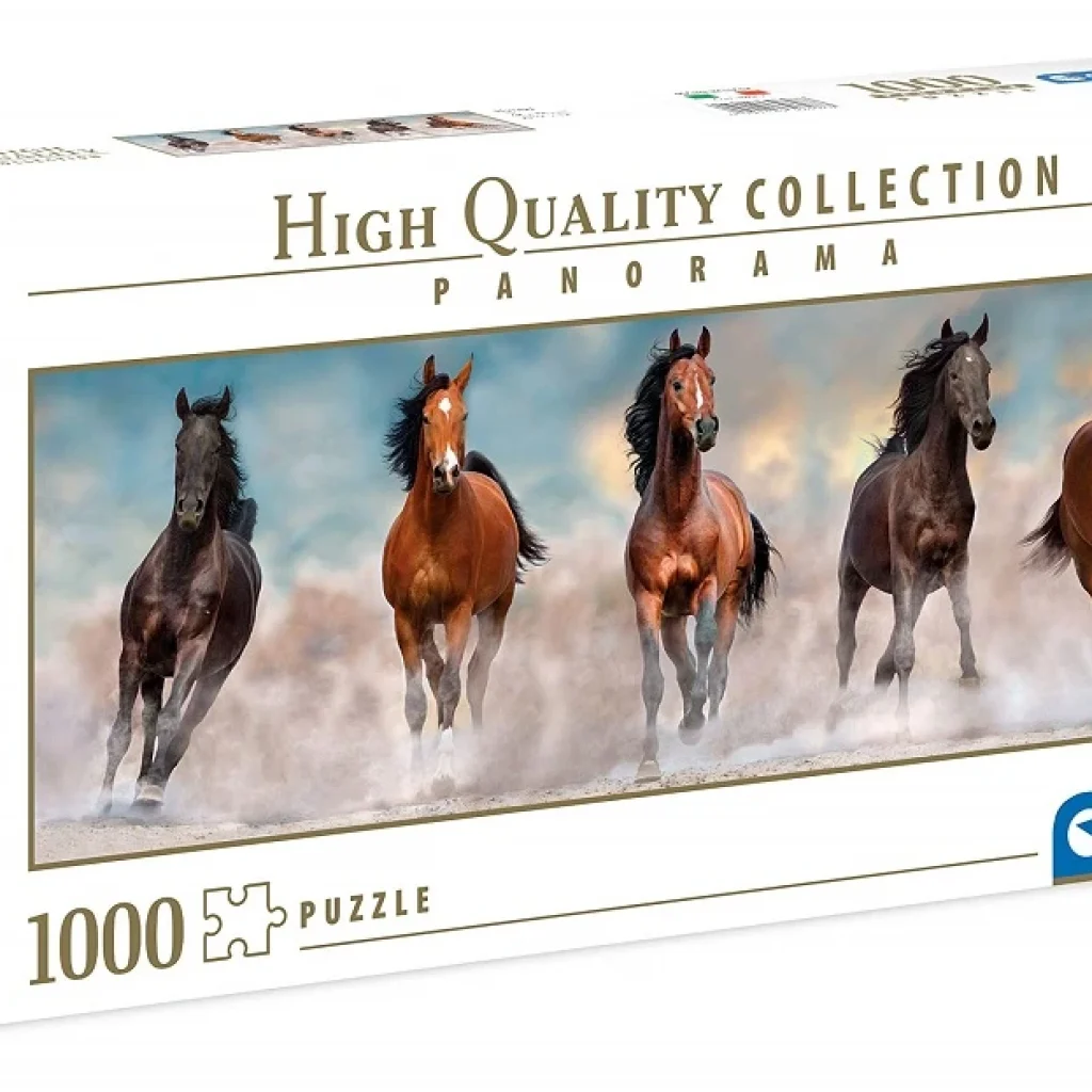 Clementoni Panorama Horses 1000 Pcs