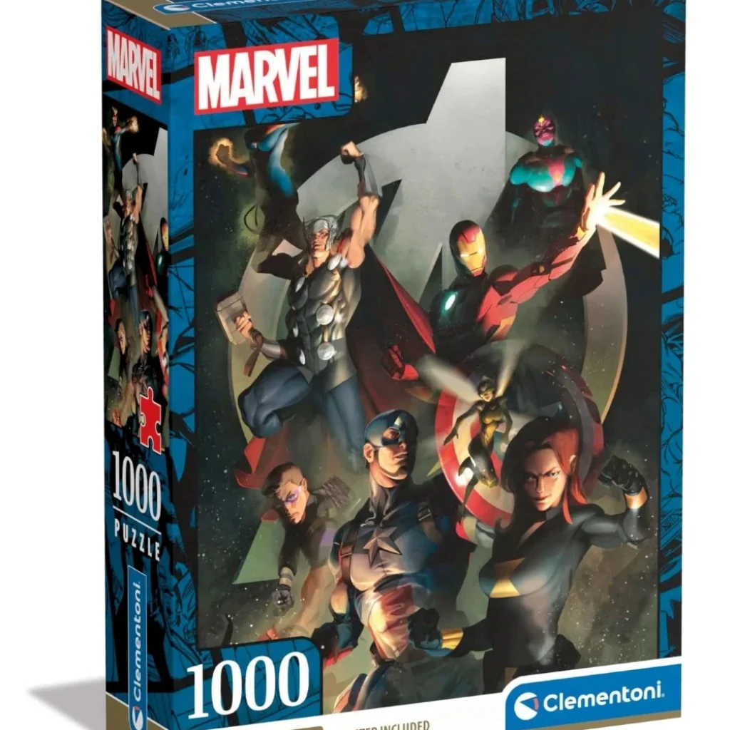 Clementoni Puzzle Avengers 1000 Pcs