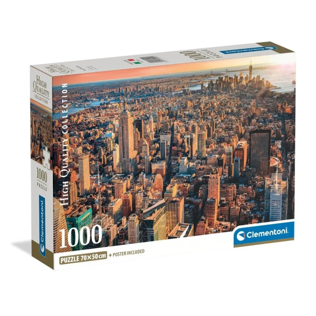 Clementoni Puzzle New York  City 1000 Pcs