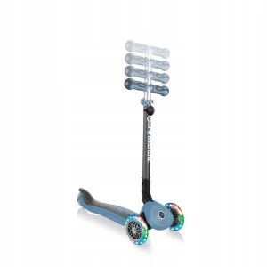 Globber Go Up Deluxe Lights - Ash Blue