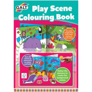Galt Play scene colouring book