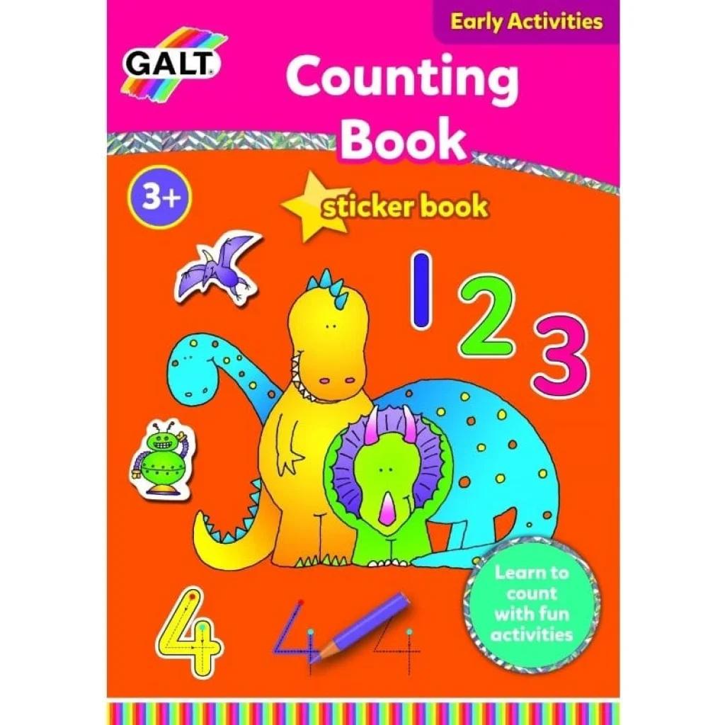 Galt Counting Sticker Book