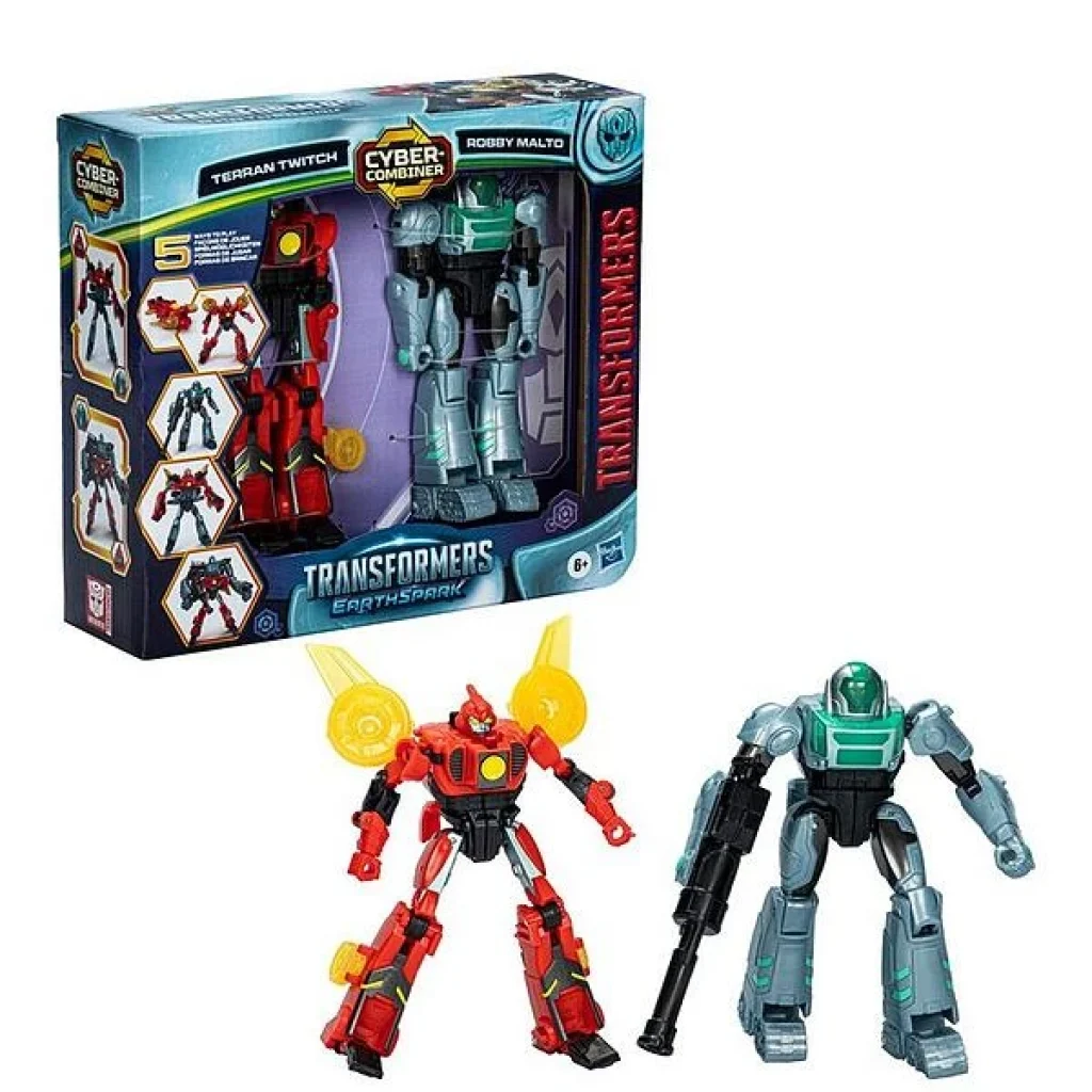 Transformers EarthSpark Terran Twitch & Robby Malt