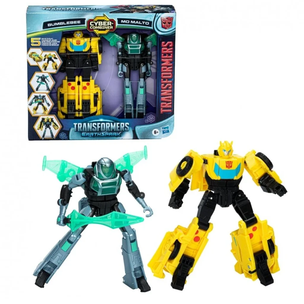 Transformers EarthSpark Bumblebee & Mo Malto