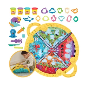 Hasbro Play-Doh Starters Fold and Go Playmat