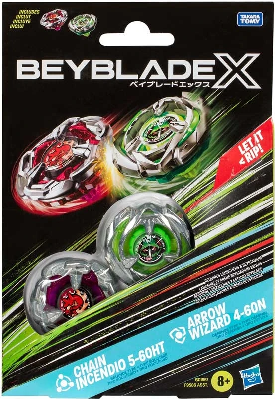 Bayblade X Chain Incendio/Arrow Wizard
