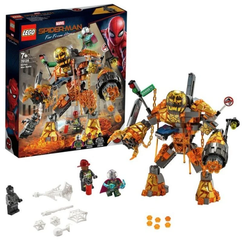 LEGO Marvel SpiderMan Molten Man Battle 294 Pieces