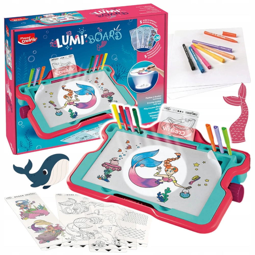 Maped Creativ - Lumi Board - Mermaids