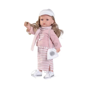 Bella with Stripped Dress
