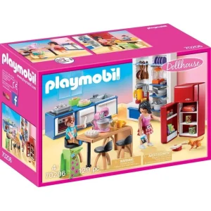 Playmobil Doll House Family Kitchen Playset