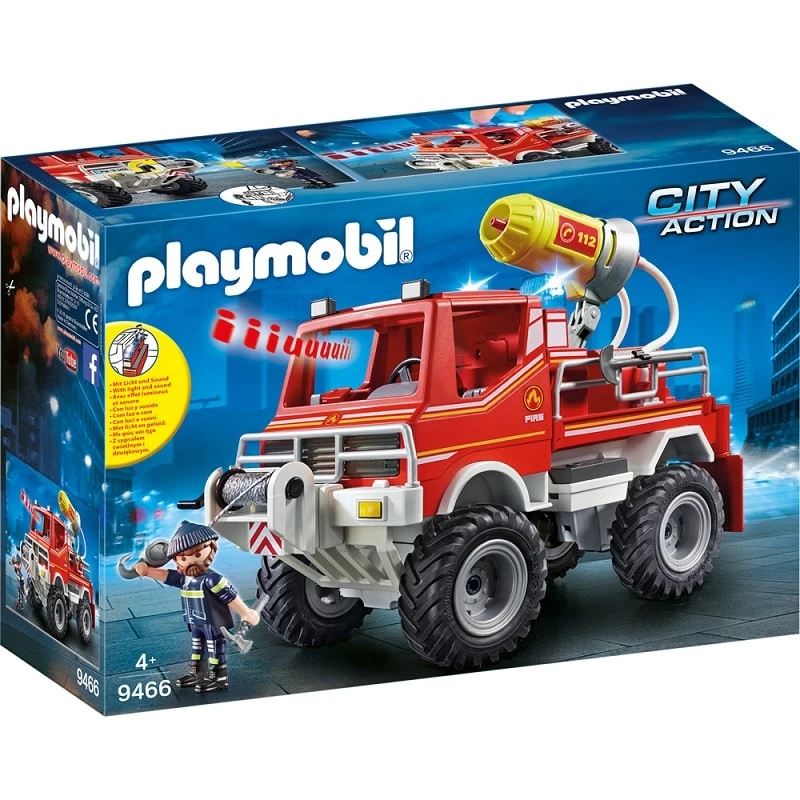 Playmobil Fire Truck Playset