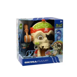 Pirate Skull Waterfall Car Circuit & Water Fun.