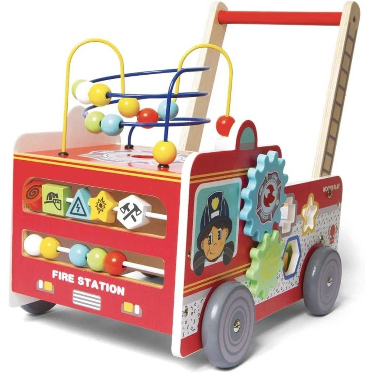 Multi-activity Wooden Toy Truck