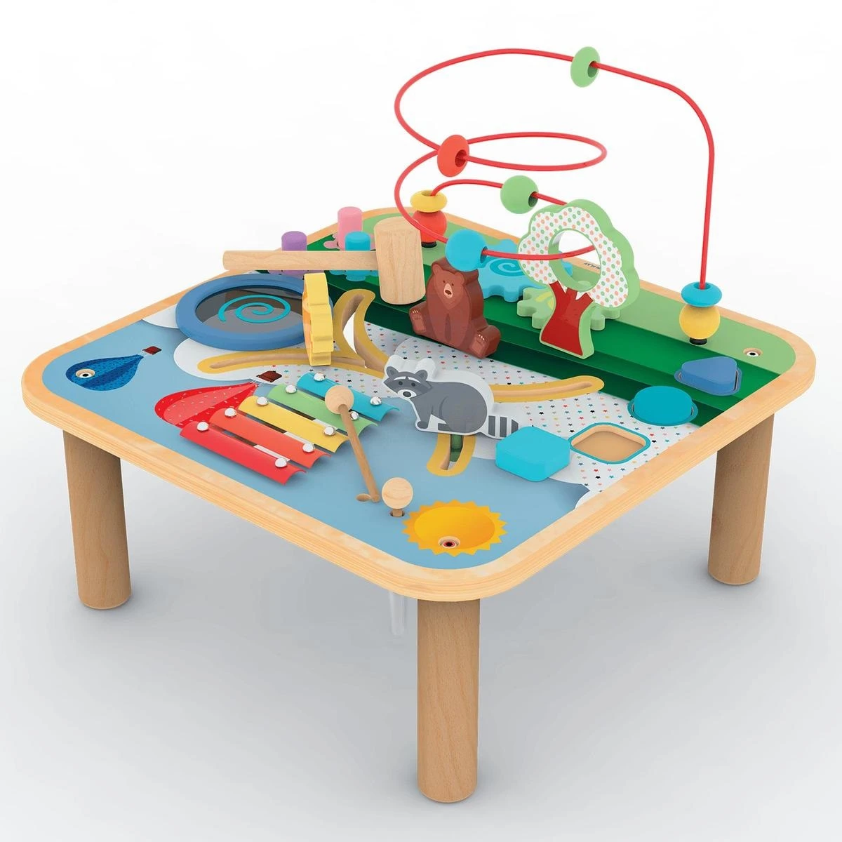 Wooden Forest Activity Table