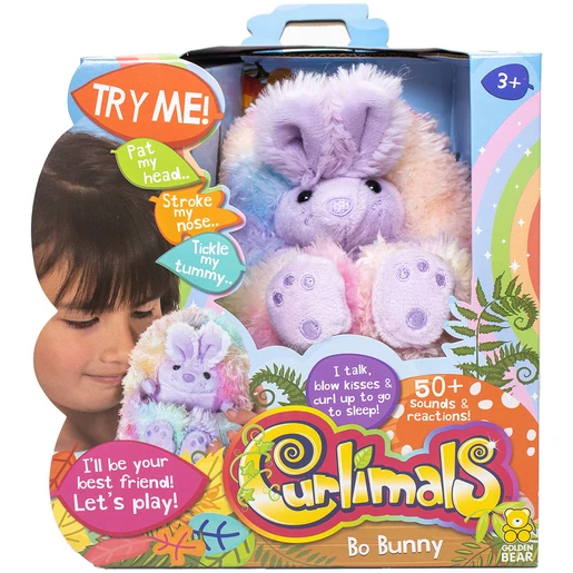 Curlimals Bo Bunny Electronic Pet