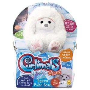 Curlimals Arctic Glow - Perry Polar Bear Elec Pet