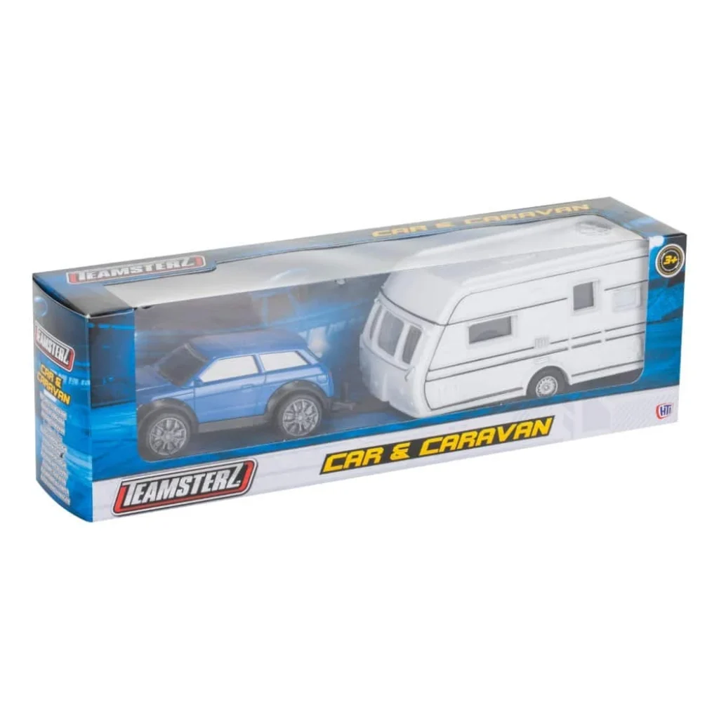 Teamsterz Car & Caravan Assorted Designs