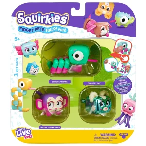 Little Live Pets Squirkies Metallic Clickety Cat