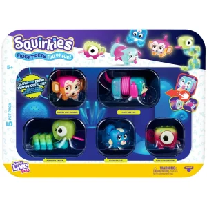 Little Live Pets Squirkies Fidget Pets 5 Pack