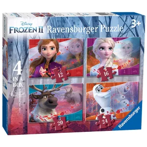 Ravensburger 4 in a Box Puzzles - Disney Frozen