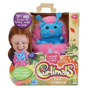 Curlimals Lucie the Ladybird Electronic Pet