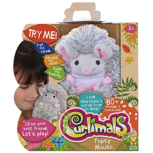 Curlimals Popsy Mouse Electronic Pet