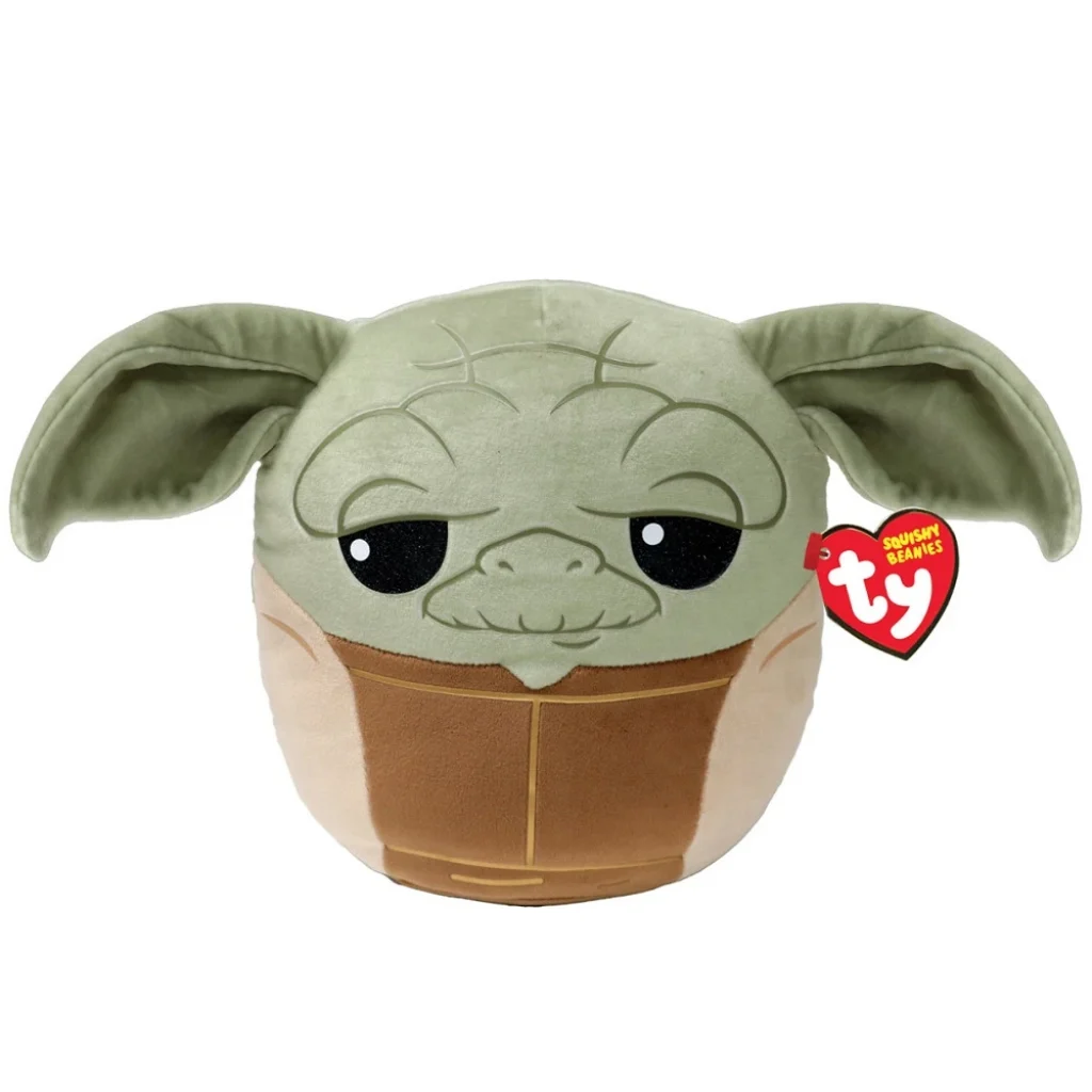 Ty Squishy Beanies - Yoda 25cm Soft Toy