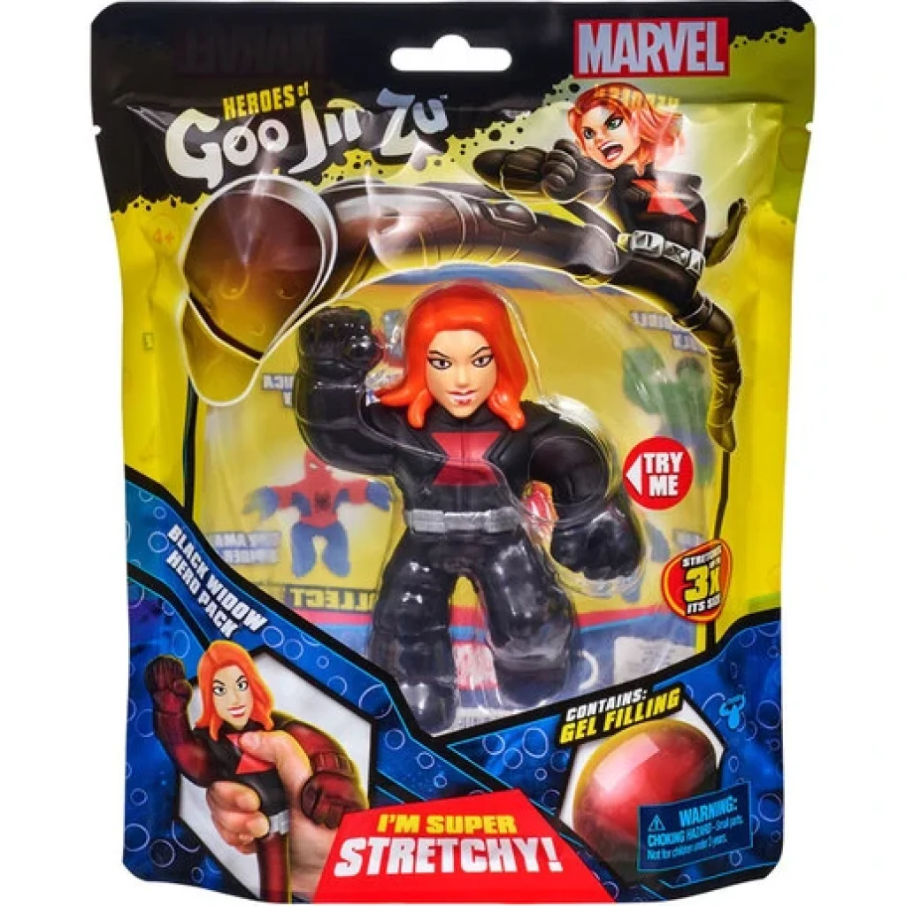 Heroes of Goo Jit Zu - Marvel Black Widow Figure