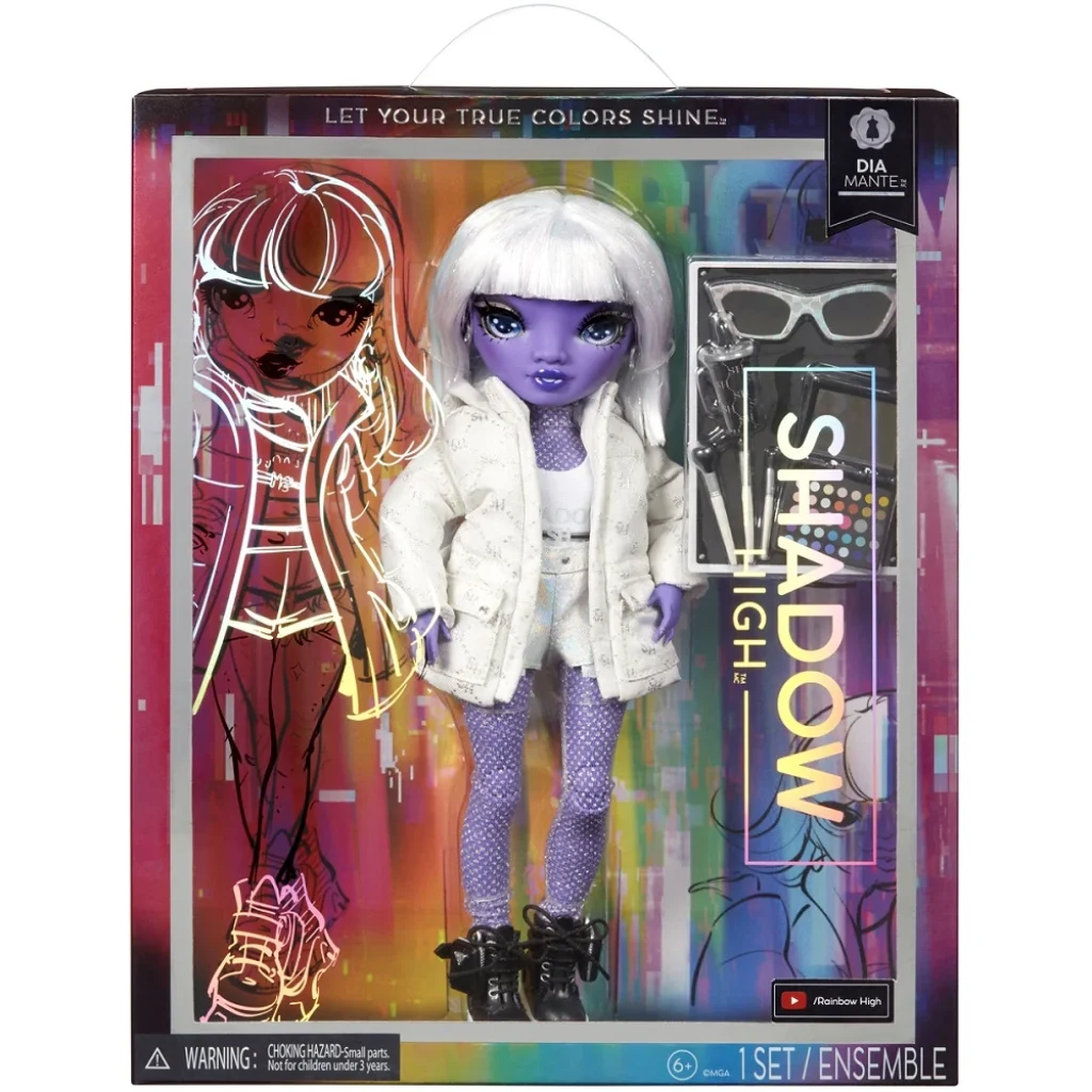 Rainbow High - Shadow High Dia Mante Doll